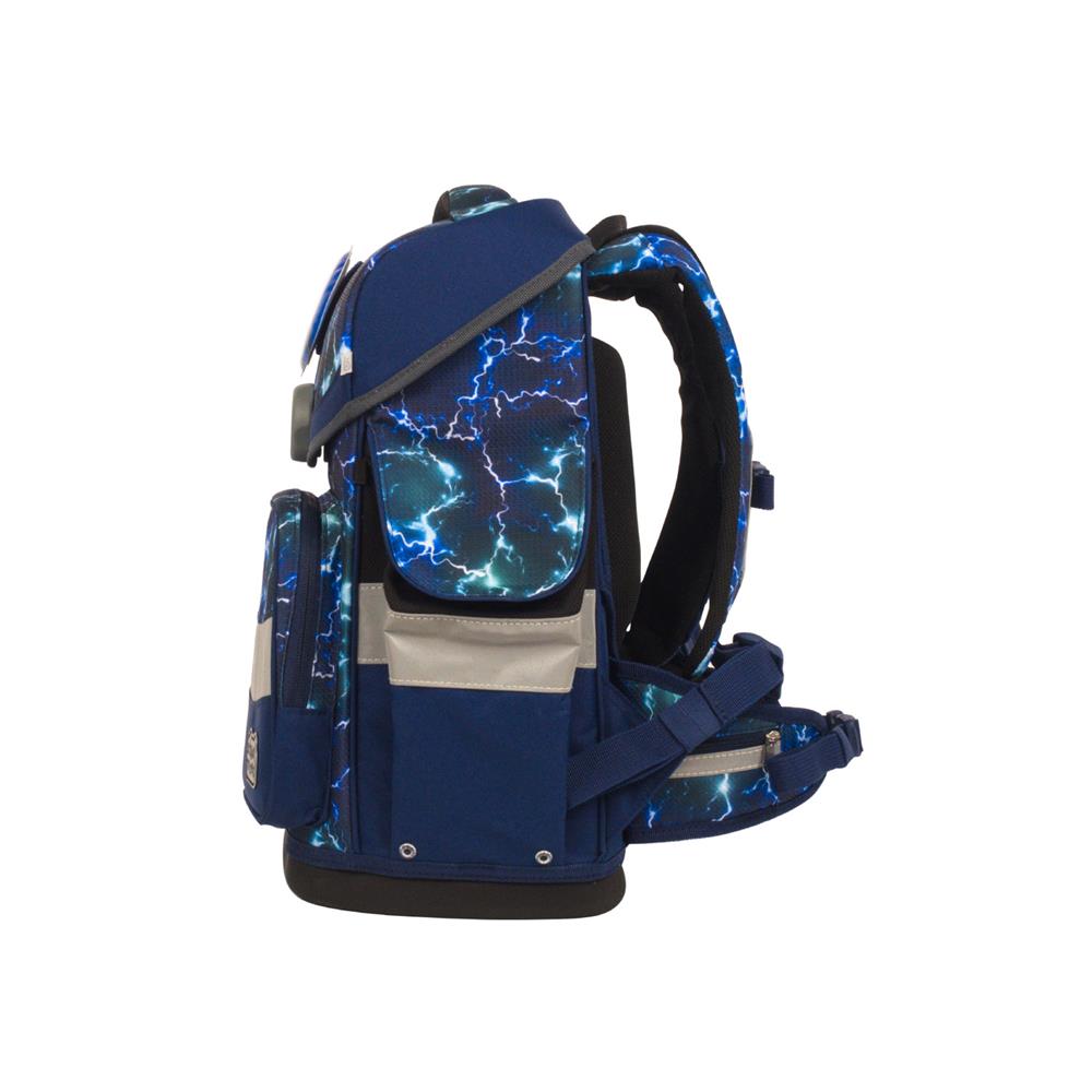 School-Mood Schulranzenset Timeless Air+ Felix (Wolf, blau)