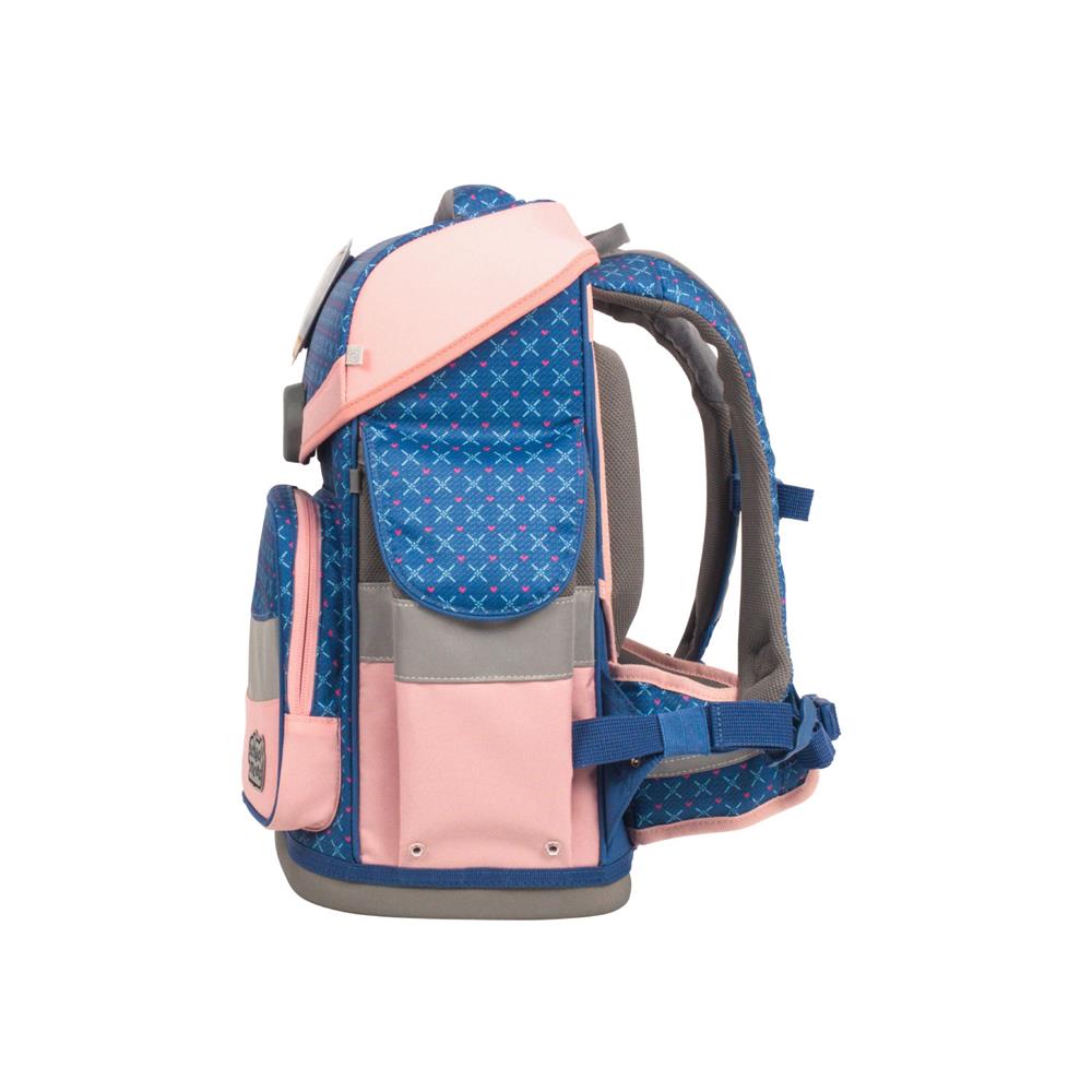 School-Mood Schulranzenset Timeless Air+ Mila (Pferd, blau)