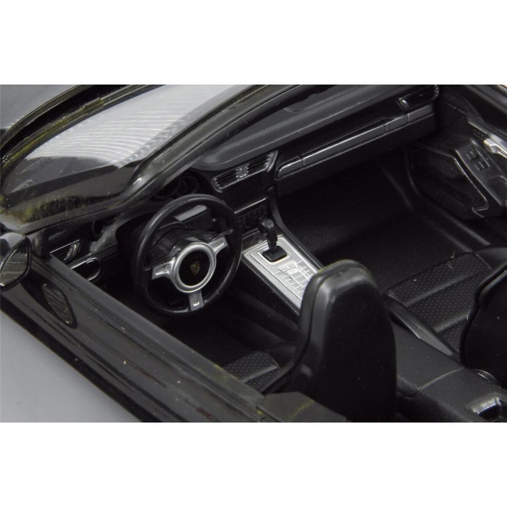 Jamara Porsche 911 Carrera S 1:12 schwarz 2,4GHz Ferngesteuertes Auto mit LED Fahrlicht