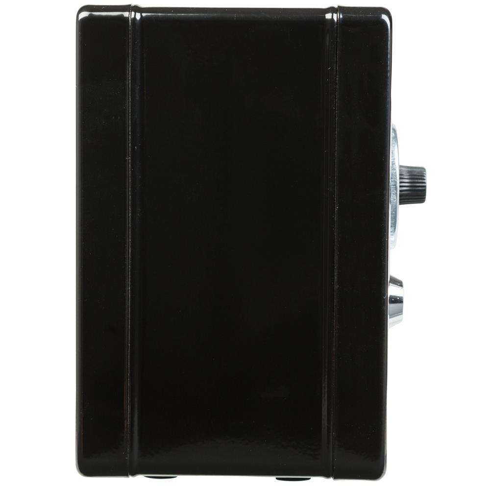 Idena Spartresor mit Zahlenschloss & Schlüsselschloss Schwarz aus Metall Spardose