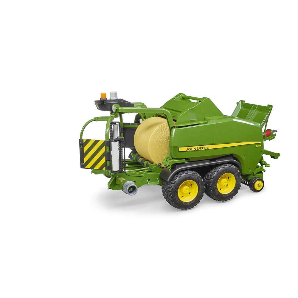 Bruder 02032 - John Deere Rundballen-Presswickelkombination C441R