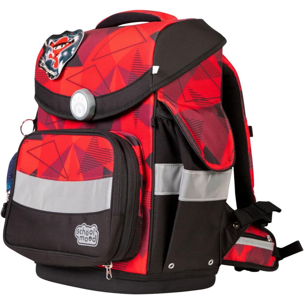 School-Mood Schulranzenset Timeless Pro Kai (Ninja), 7-teilig