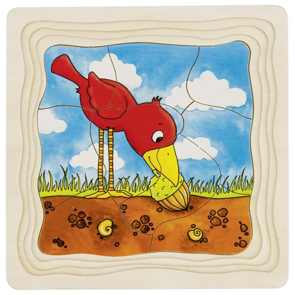 Goki Schichtenpuzzle Der Baum