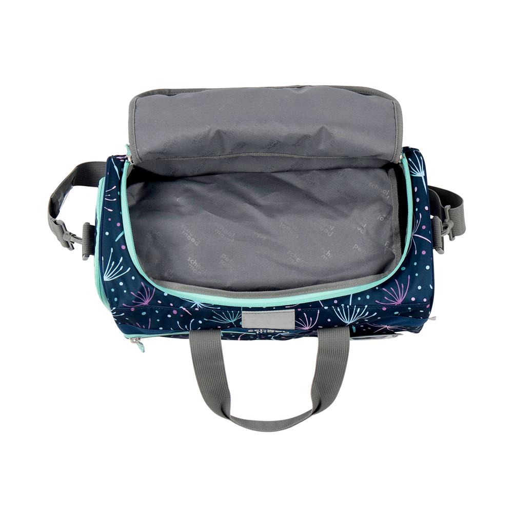 School-Mood Sporttasche Lina (Kätzchen, blau)