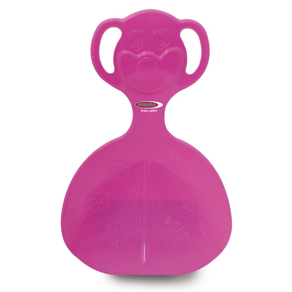 Jamara Snow Play Schneeflitzer Bär, pink - Porutscher, Schneerutscher