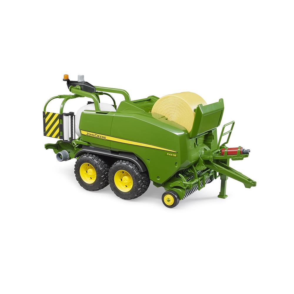 Bruder 02032 - John Deere Rundballen-Presswickelkombination C441R