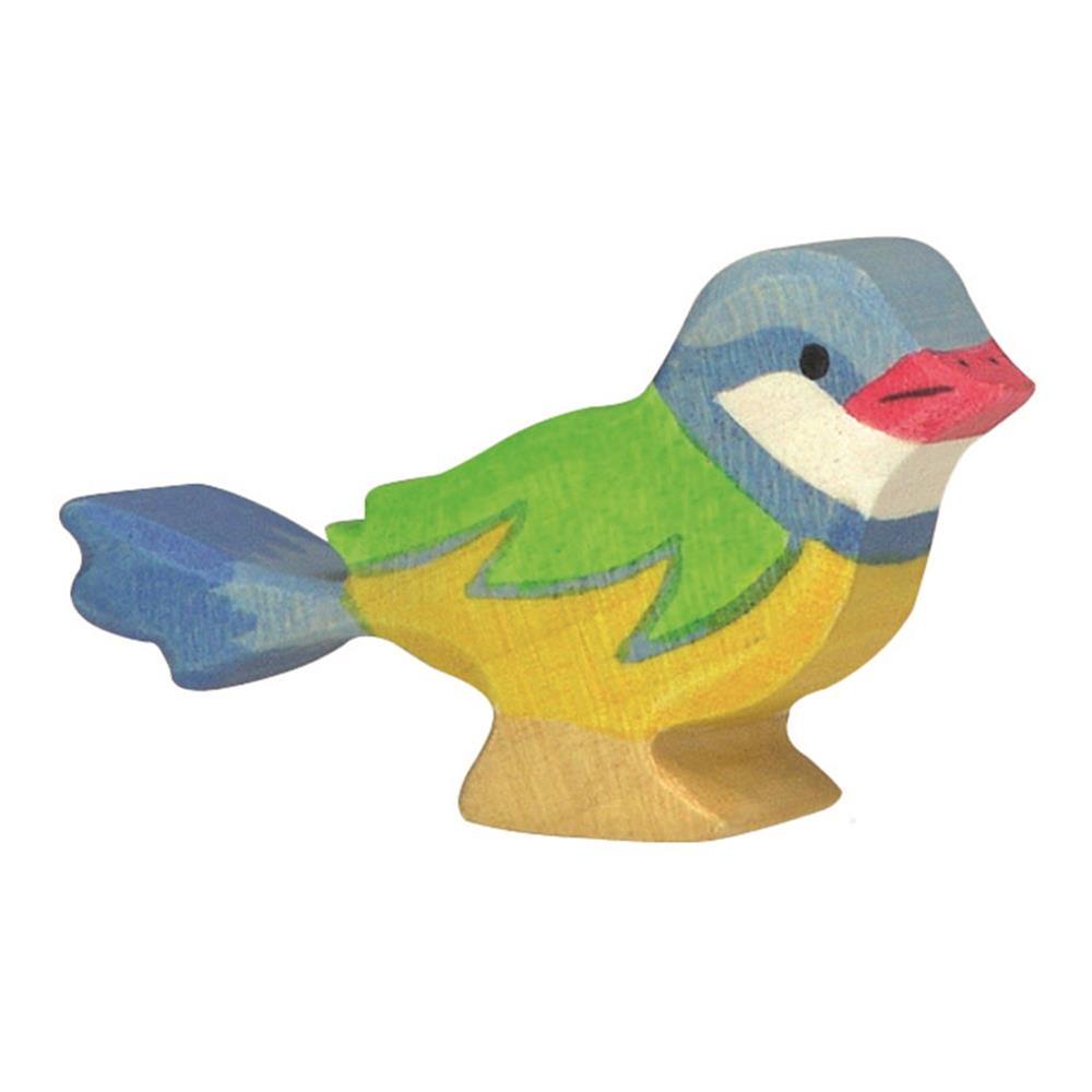 Holztiger Waldtiere Holzfiguren 5er Set aus Ahornholz