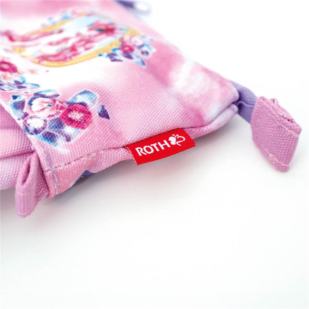 Roth Federmäppchen Einhorn Beauty - 2in1 Mäppchen & Stiftebecher für Schule