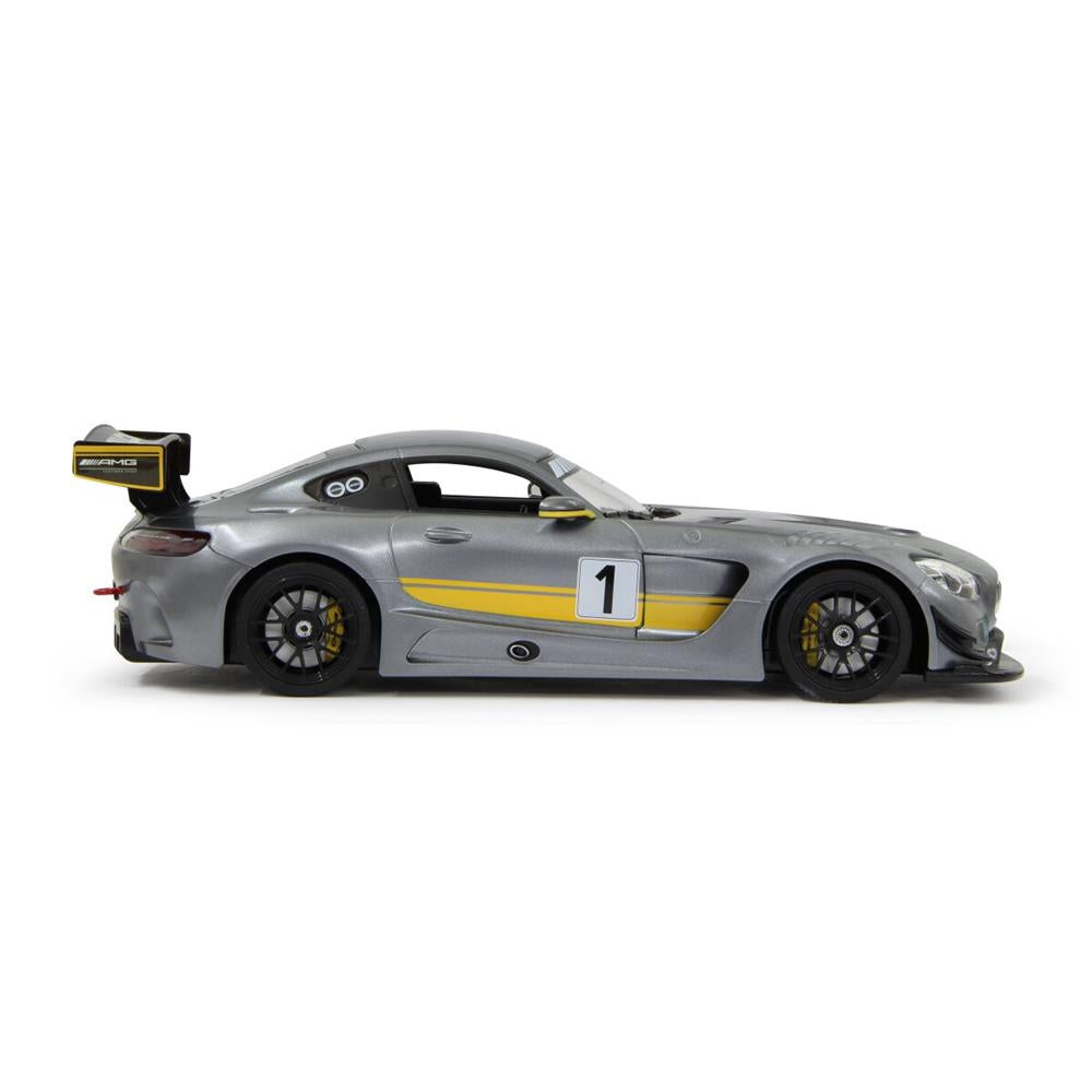 Jamara Mercedes-Benz AMG GT3 Performance 1:14 grau 2,4GHz Ferngesteuertes Auto mit LED Fahrlicht