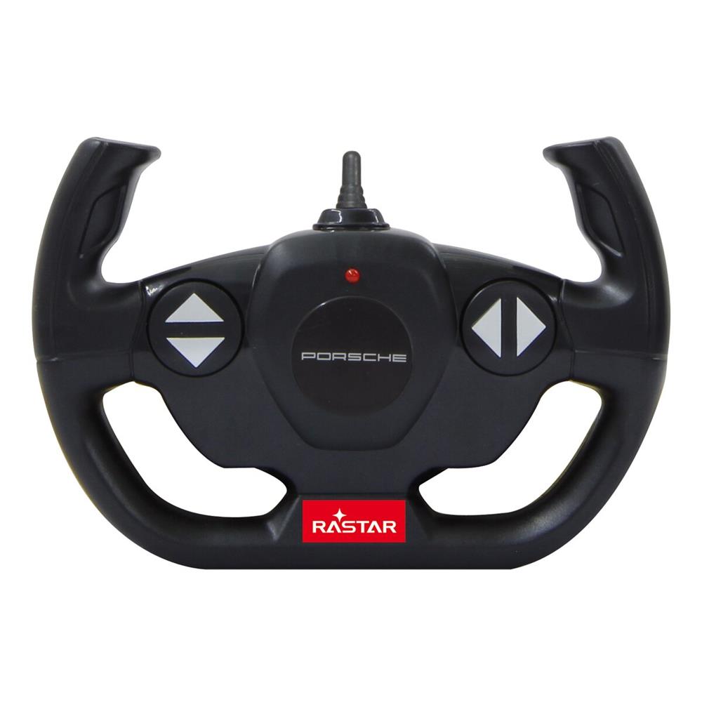 Jamara Porsche 911 Carrera S 1:12 schwarz 2,4GHz Ferngesteuertes Auto mit LED Fahrlicht