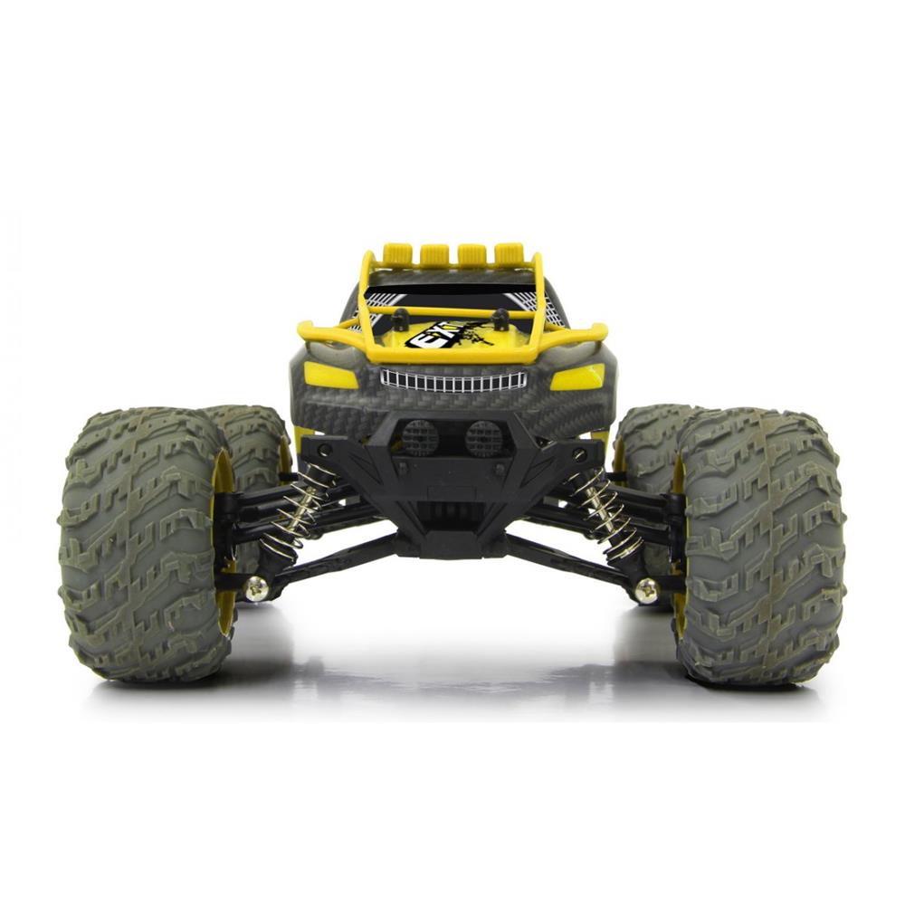 Jamara RC Offroad Truggy Extron 1:14 Gelb 2,4GHz funkferngesteuertes Fahrzeug mit Allrad