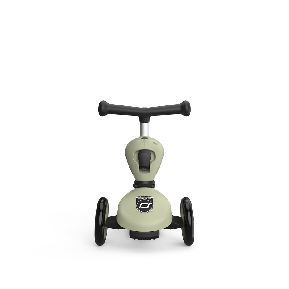 Scoot & Ride Highwaykick 1, olive - 2in1 Kinderroller, ab 1 Jahr