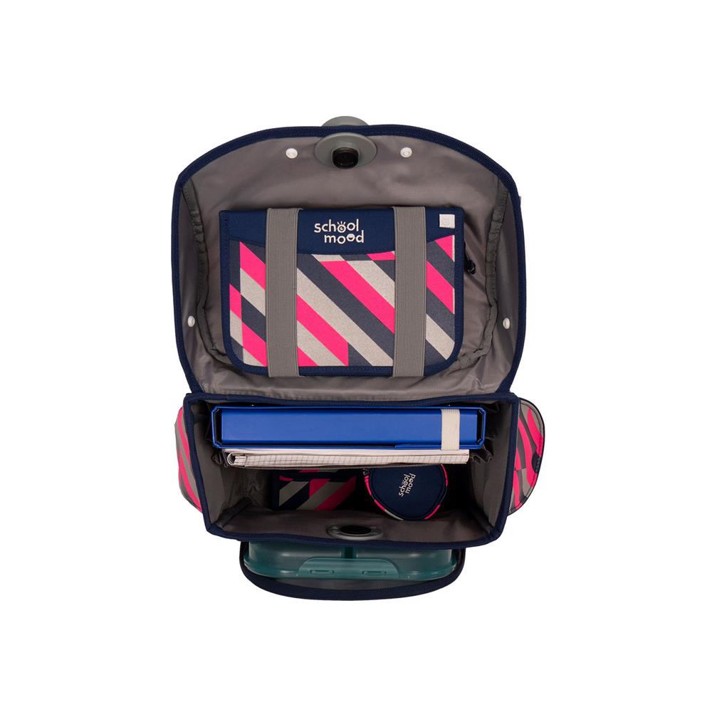 School-Mood Timeless Air+ Schulranzen-Set Yuna (neon pink)