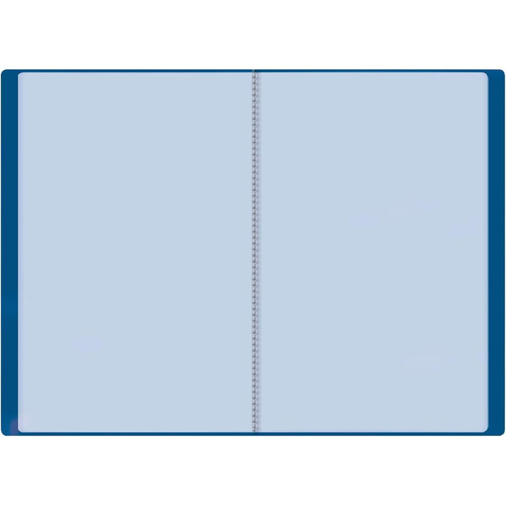 Roth Zeugnismappe Basic Blau, mit 20 A4 Klarsichthüllen