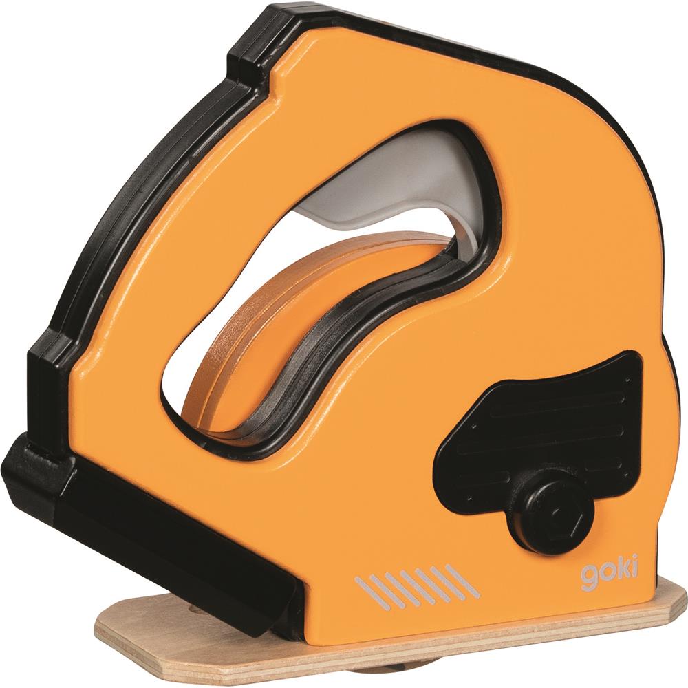 goki Handkreissäge mit Funktion – Holzspielzeug für Kinder ab 3 Jahren