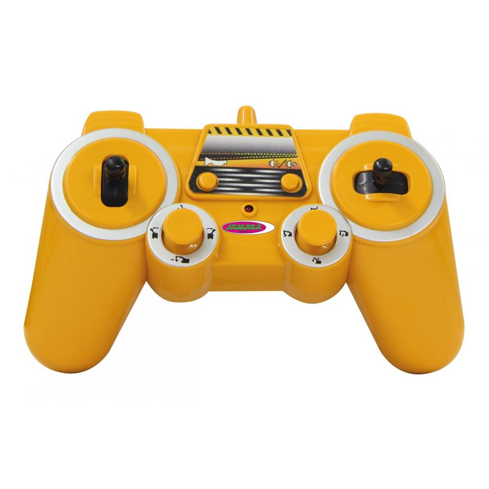 Jamara Sender 2,4GHz gelb Fernsteuerung Fernbedienung für J-Matic Multi/Liebherr 1:20 Bagger ab Serie 3