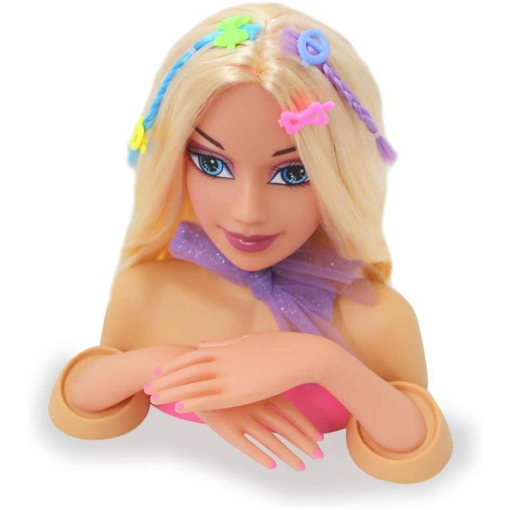 Jamara Frisierkopf Set Bella Styling inkl. Haarzubehör