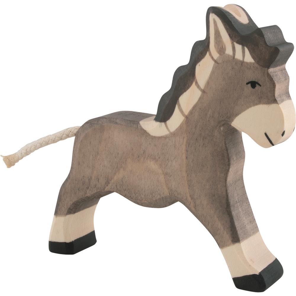 Holztiger Bauernhoftiere Holzfiguren 5er Set aus Holz