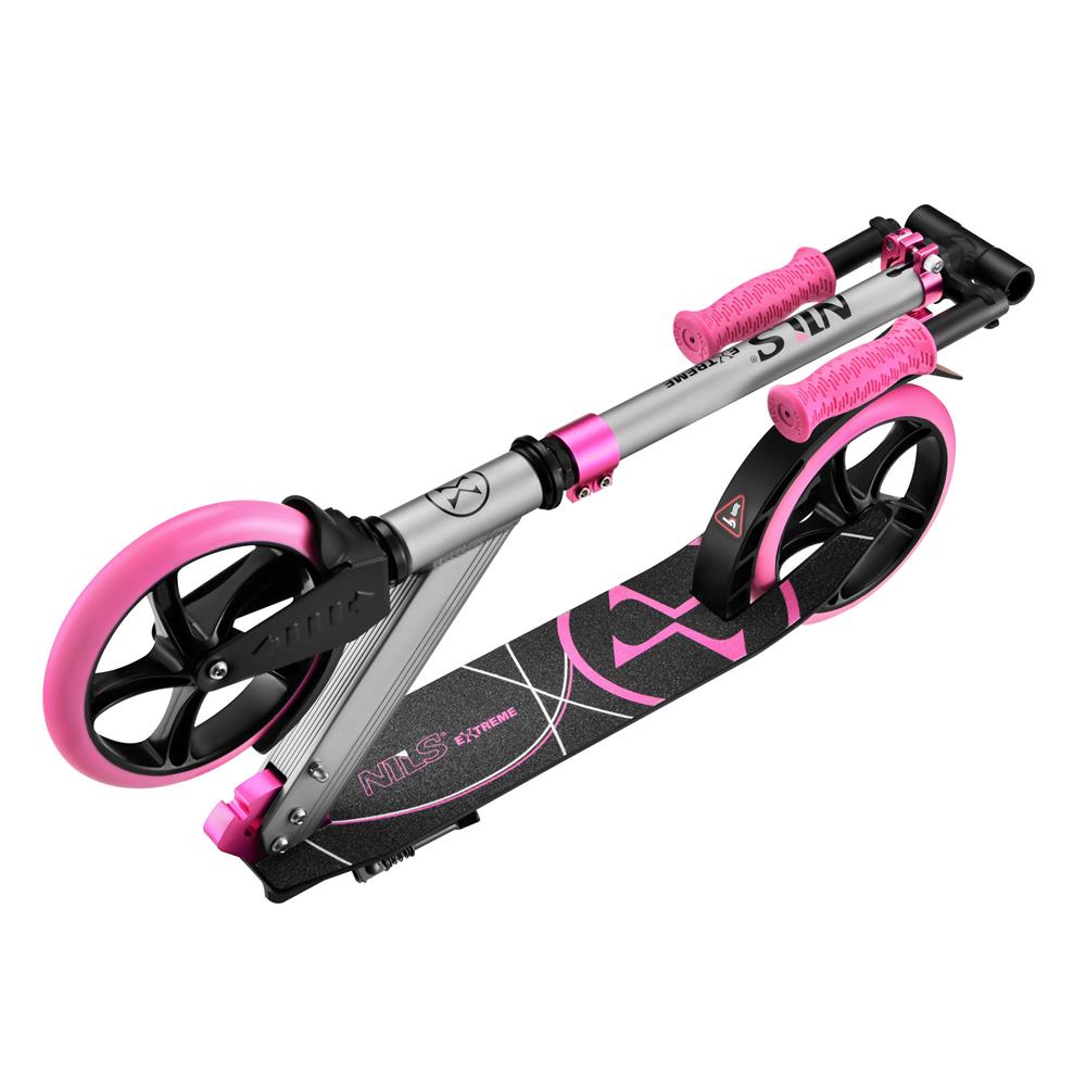 NILS EXTREME HM127 City Scooter Rosa, Freizeitroller, ABEC-7, bis 100 kg