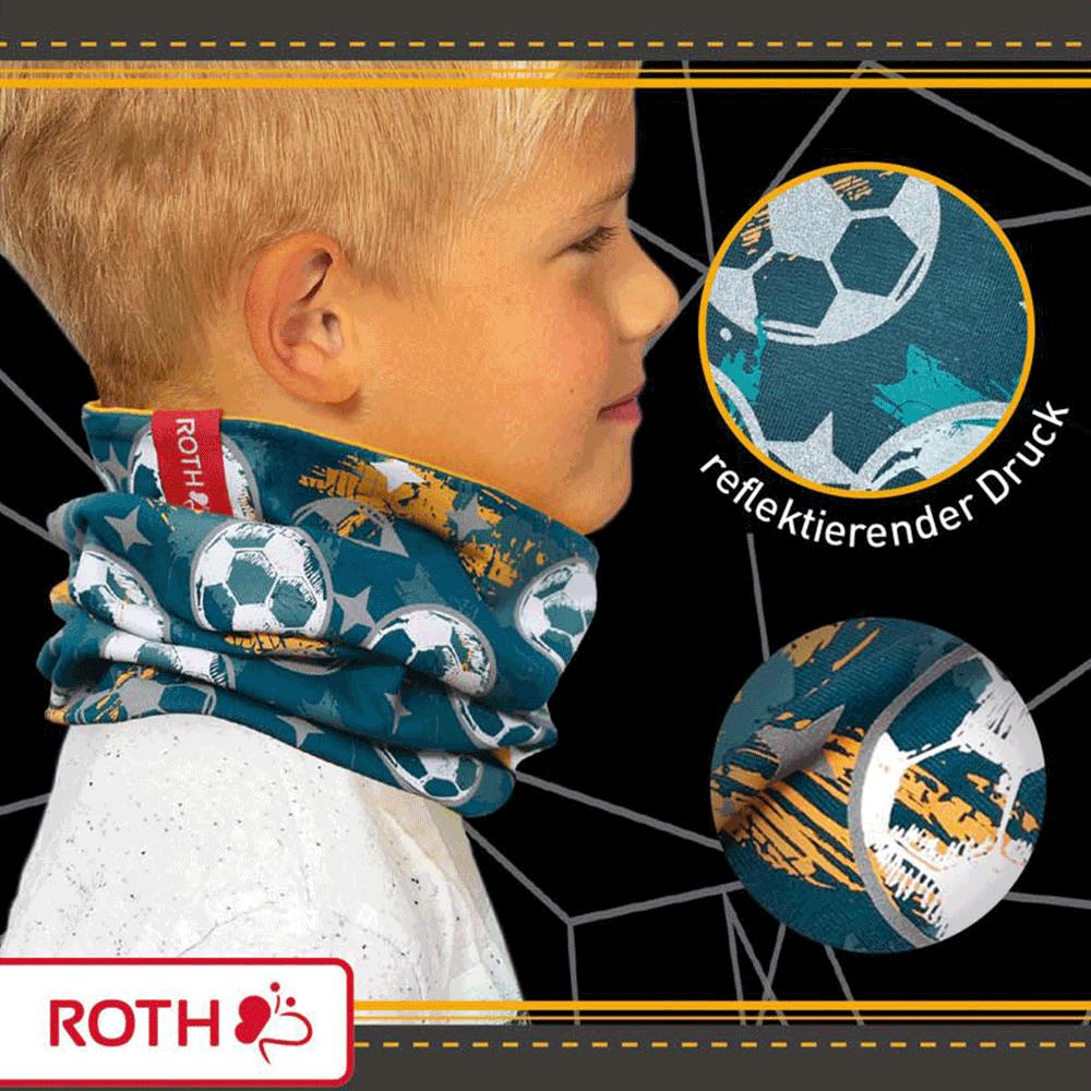 Roth ReflActions Jersey-Loop Fußball, Schlauchschal mit reflektierenden Details