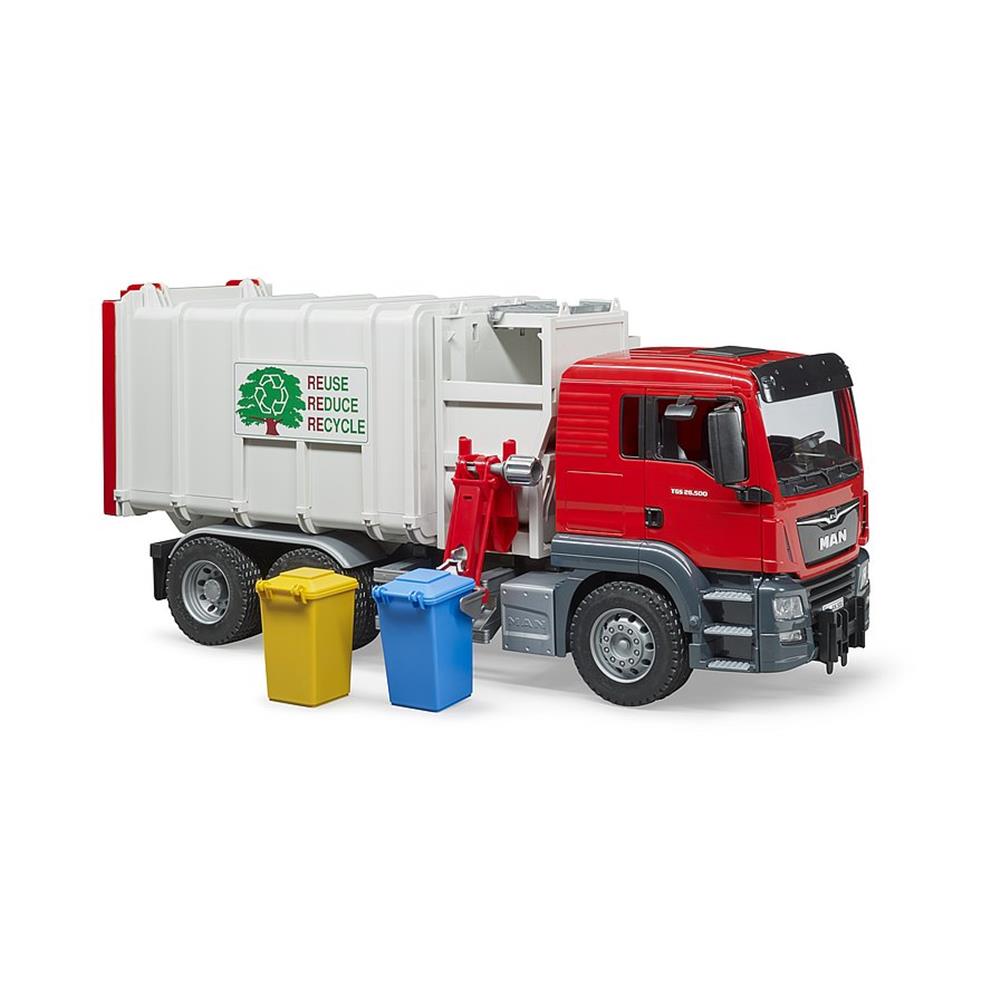 Bruder 03761 - MAN TGS Seitenlader Müll-LKW