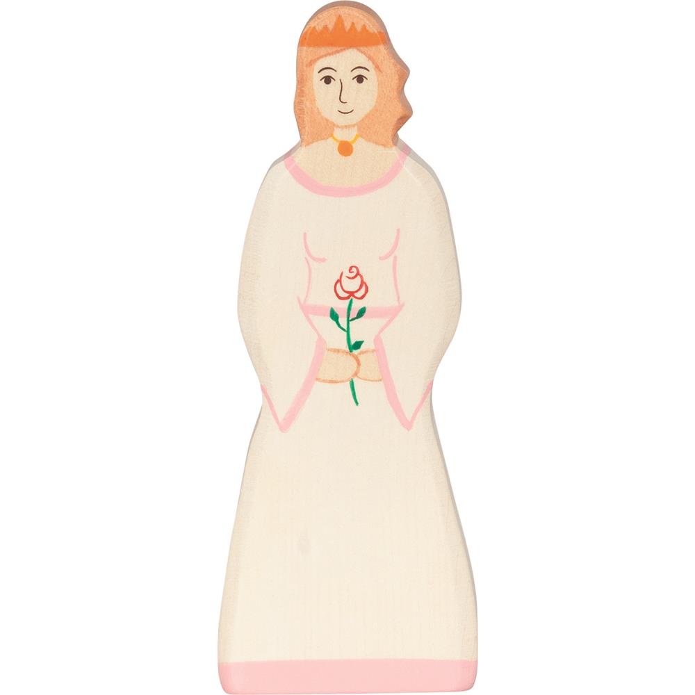Holztiger Holzfigur - Prinzessin, Holzspielzeug, ab 3 Jahren