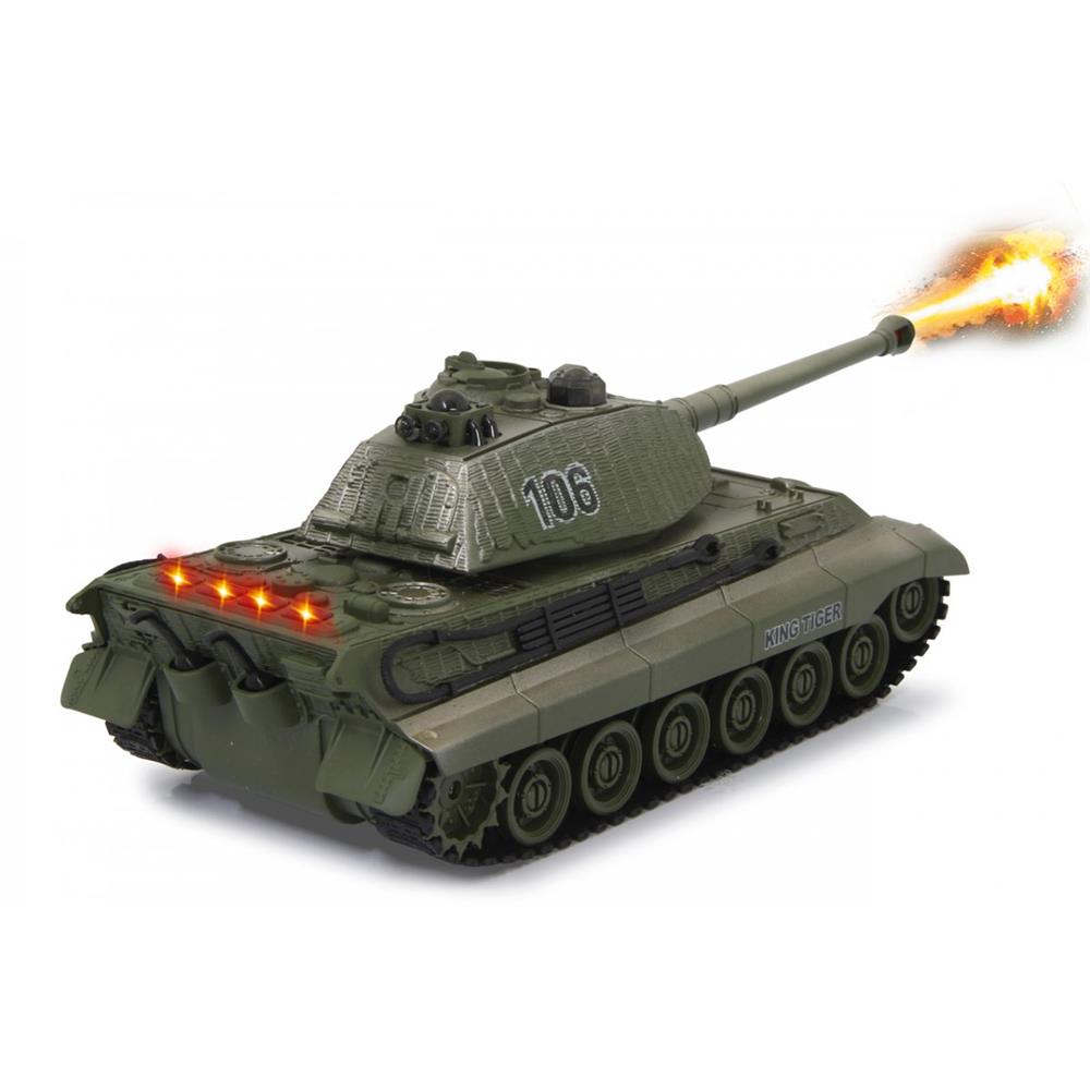 Jamara Panzer Tiger Battle Set, 1:28, 2,4GHz, Einsatzfahrzeuge, ferngesteuertes Fahrzeug