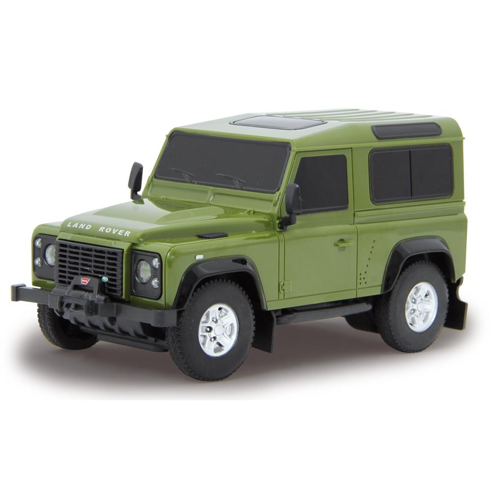 Jamara Land Rover Defender 1:24 grün 2,4GHz Ferngesteuertes Auto