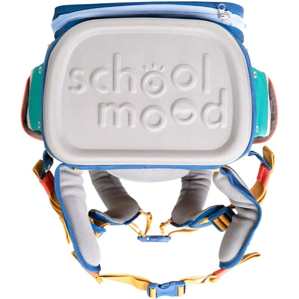 School-Mood Schulranzenset Timeless Pro Happy Sapphire (Happy Colours Collection), 6-teilig