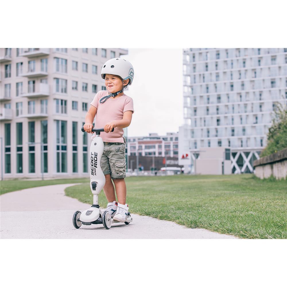 Scoot & Ride Highwaykick 1, ash - 2in1 Kinderroller, ab 1 Jahr