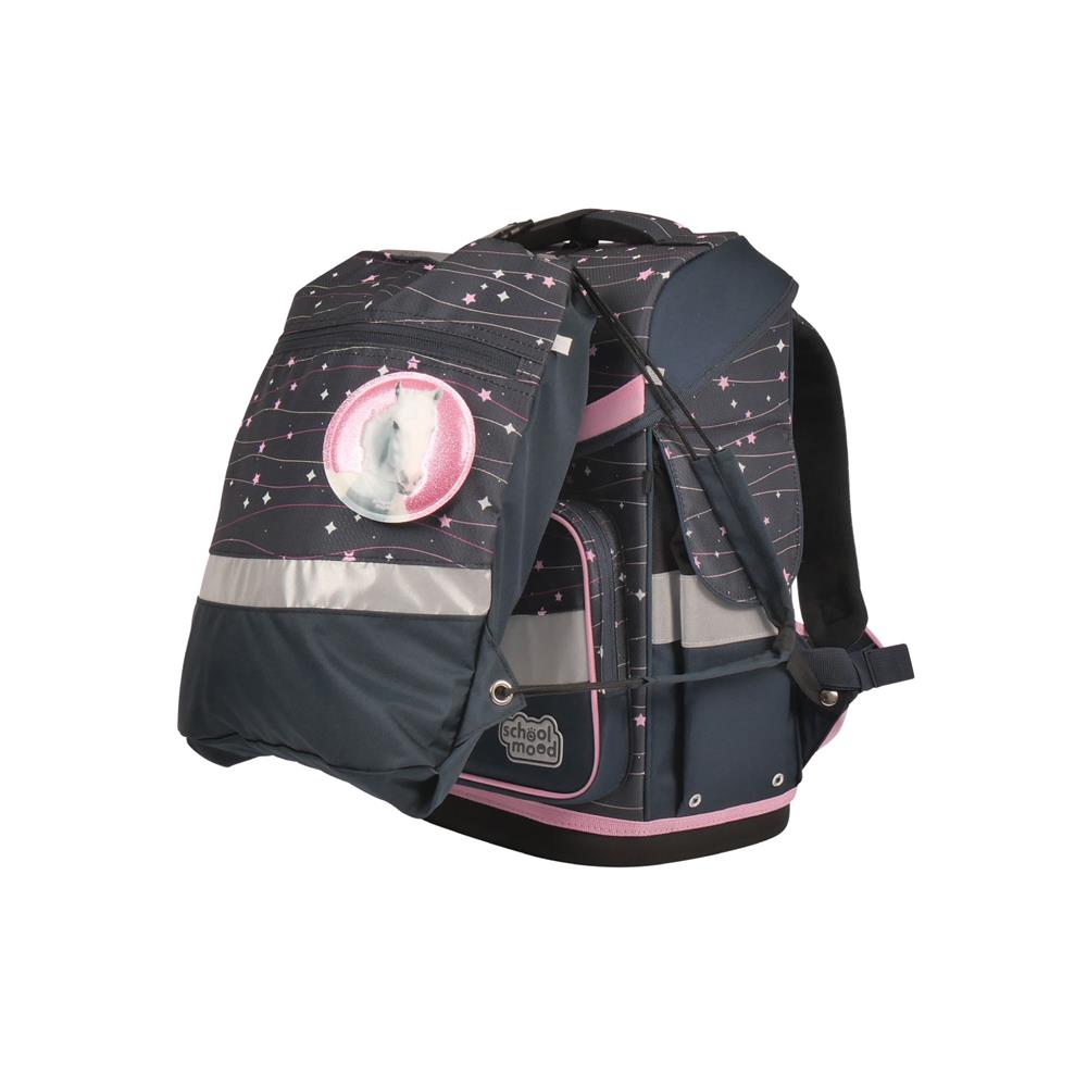 School-Mood Schulranzenset Timeless Air+ Ella (Pony, violett)