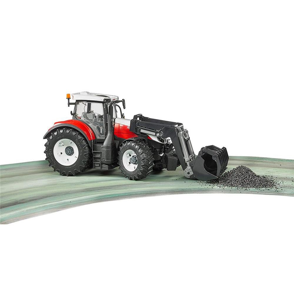 Bruder 03181 - Steyr 6300 Terrus CVT mit Frontlader