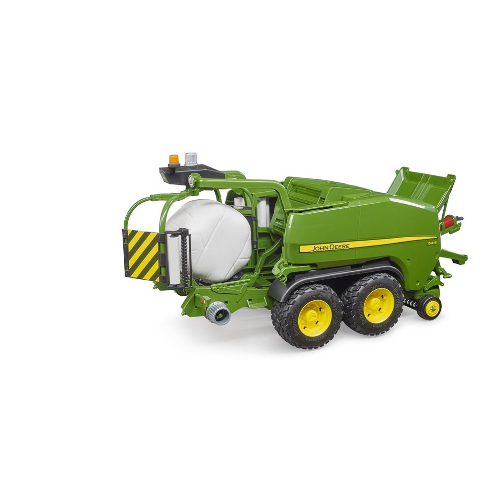 Bruder 02032 - John Deere Rundballen-Presswickelkombination C441R