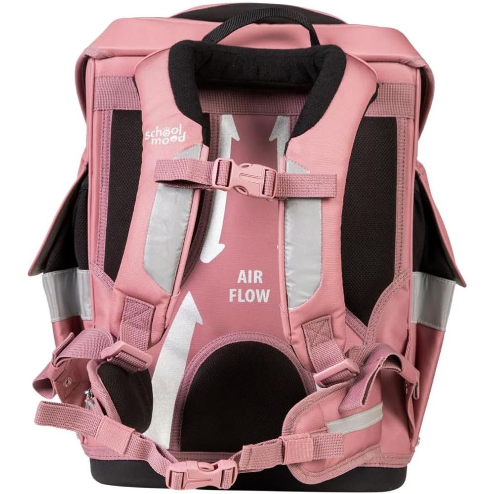 School-Mood Schulranzenset Timeless Pro Axolotl (Ocean Collection), 6-teilig