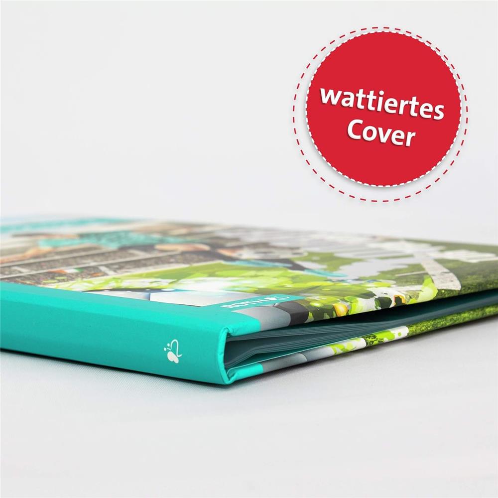 Roth Zeugnismappe Fußballstar mit Folie, mit 10 A4 Klarsichthüllen