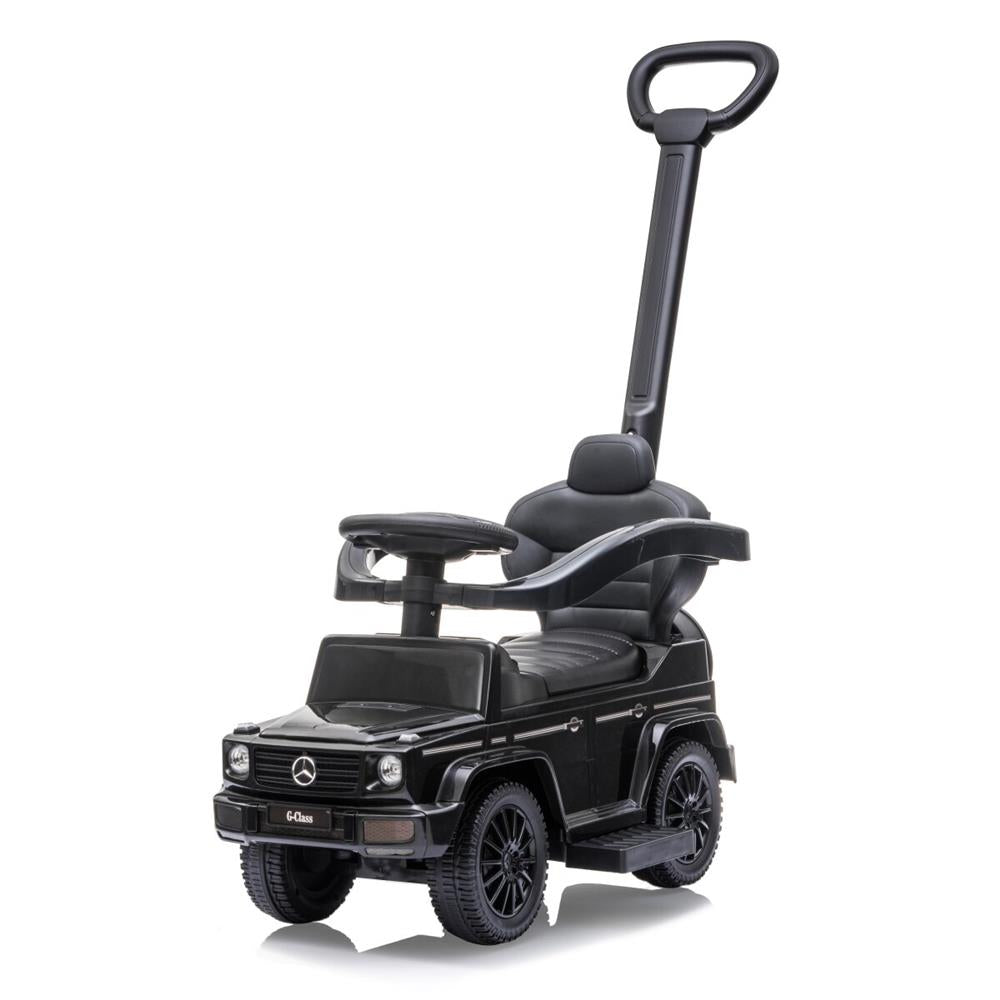 Jamara Rutscher Rutscher Mercedes-Benz G 350 d schwarz 3in1 - Rutschfahrzeug, mit Schiebestange