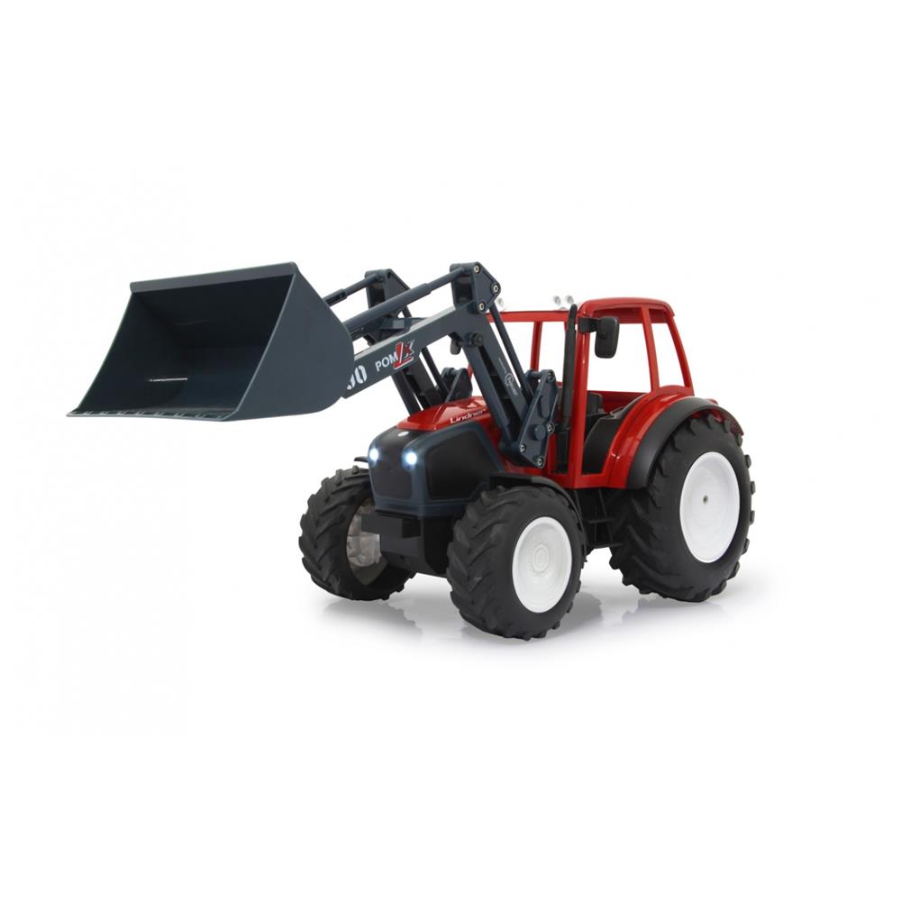 Jamara RC Traktor Lindner Geotrac mit Frontlader, 1:16, 2,4GHz, ferngesteuertes Baufahrzeug