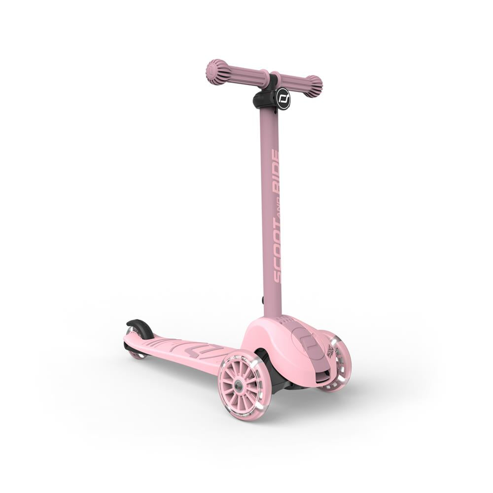 Scoot & Ride Highwaykick 3S Scooter, rose - Kinderroller, ab 3 Jahren