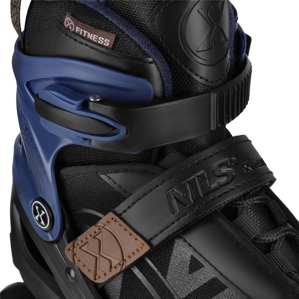 NILS EXTREME NA684 VELTO Inlineskates Inliner Kinder Gr. 35-38, Dunkelblau, größenverstellbar