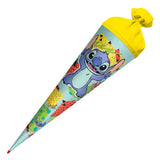Roth Schultüte Disney Stitch, 70cm, rund, Rot(h)-Spitze, Filzverschluss