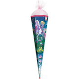 Roth Schultüte Magische Einhornreiterin, 85cm, eckig, Glitter