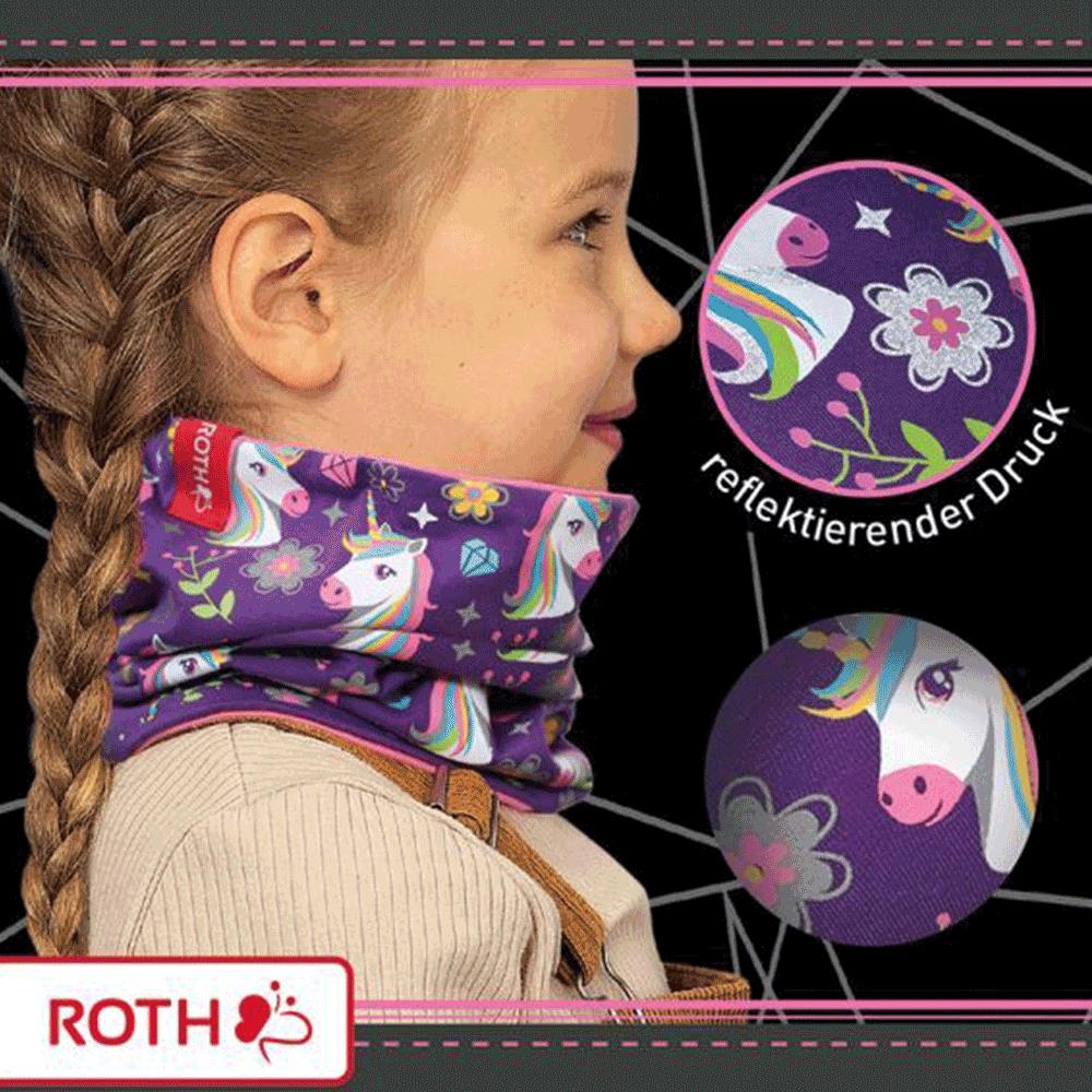 Roth ReflActions Jersey-Loop Einhorn, Schlauchschal mit reflektierenden Details