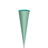 Roth Schultüte-Rohling/Basteltüte, mint, 70cm, rund, Rot(h)-Spitze, ohne Verschluss