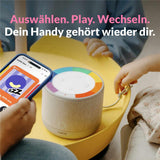 Wobie Box Blau Kinder Musikbox mit Spotify, WLAN, Bluetooth, SD-Slot & Kopfhöreranschluss