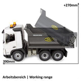 Jamara Volvo FMX Meiller Muldenkipper 1:20 RC 2,4GHz LKW