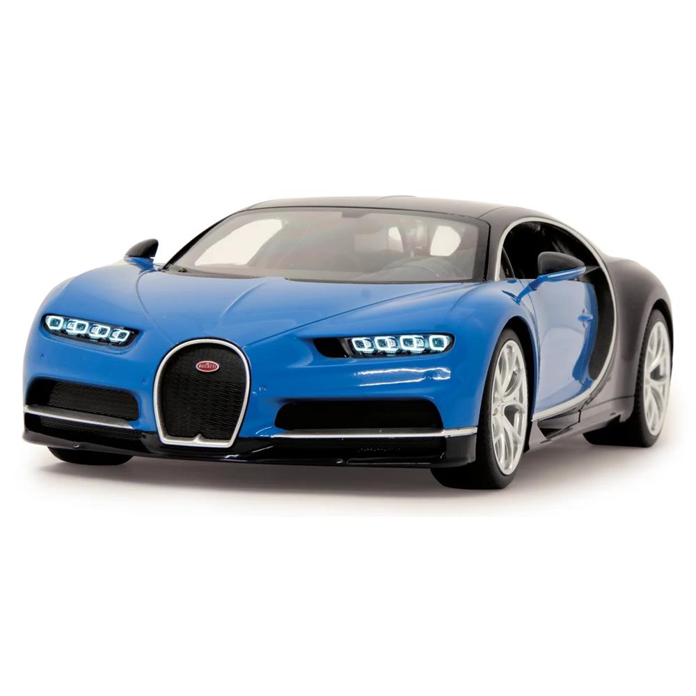 Jamara Bugatti Chiron 1:14 blau 2,4GHz Ferngesteuertes Auto mit LED Fahrlicht