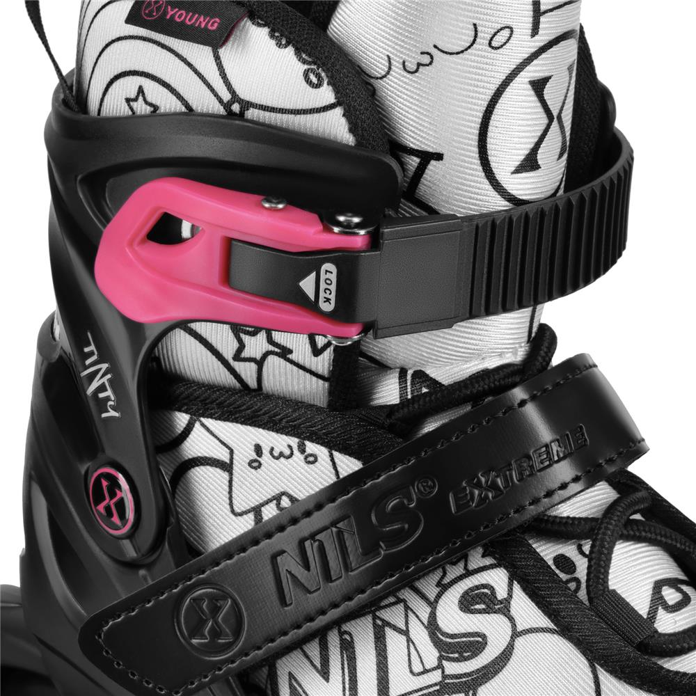 NILS EXTREME NH10907 TINTY 4in1 Inliner Schlittschuhe Rollschuhe Gr. 31-34, verstellbar