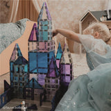 Cleverclixx Mega-Eiskristall-Bausatz 180 Teile, abwechslungsreiche Formen und Farben, Winter Edition Weihnachten