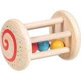 goki Greifling Käfigrassel Regenbogen – Motorikspielzeug, Holzspielzeug für Kinder ab 6 Monaten