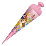 Roth Schultüte Disney Princess, 70cm, rund, Rot(h)-Spitze, Filzverschluss